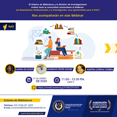 Lee más sobre el artículo Webinar sobre repositorios institucionales e investigación