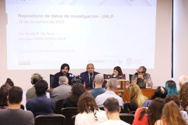 Se presentó el repositorio de datos de investigación de la Universidad Nacional de La Plata