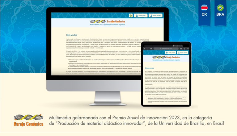 Lee más sobre el artículo Un innovador material didáctico creado por la UNED (Costa Rica) fue premiado en Brasil