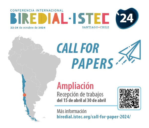 Se extendió el call for papers de BIREDIAL-ISTEC 2024 hasta el 30 de abril