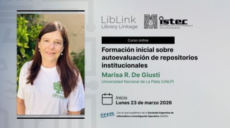 Primer curso online sincrónico de ISTEC en 2026 sobre autoevaluación de repositorios institucionales
